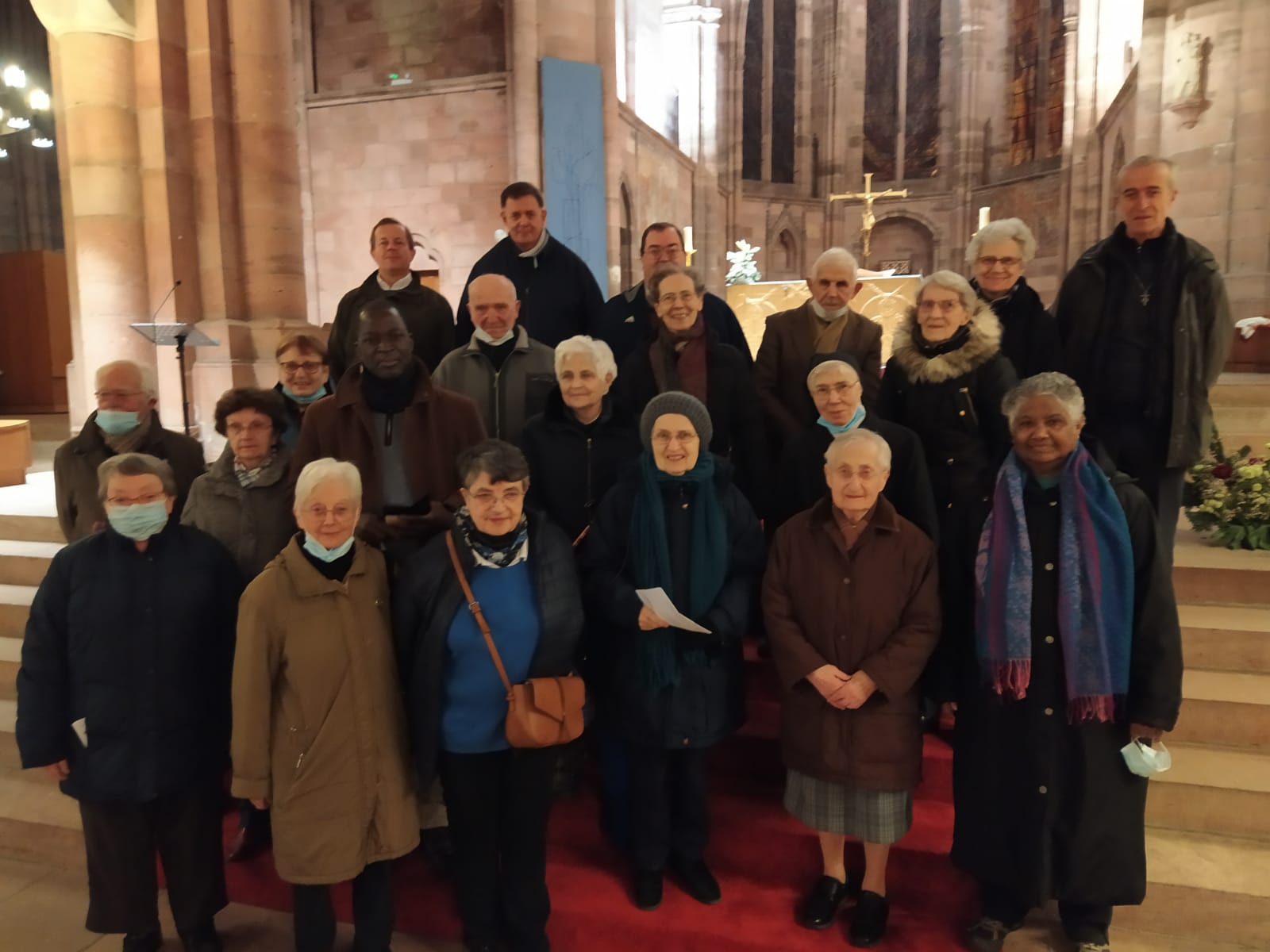 Célébration pour les Consacrés de SaintDié Paroisse SaintDié